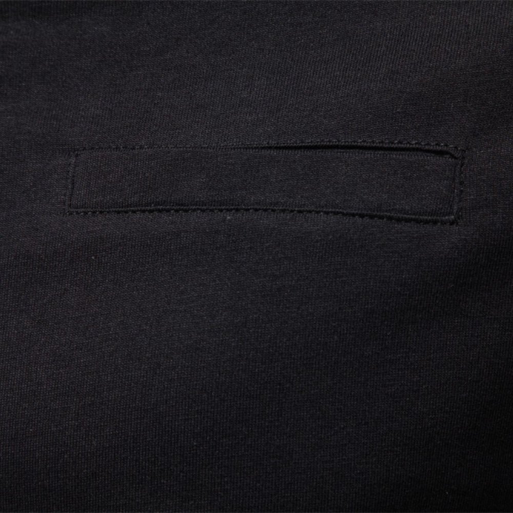 Fashion Pure Cotton Henley Collar Long T Shirt - Image 7