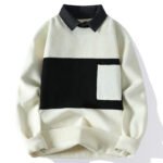 Fashion Slim Fit Smart Casual Men Knitted Sweater