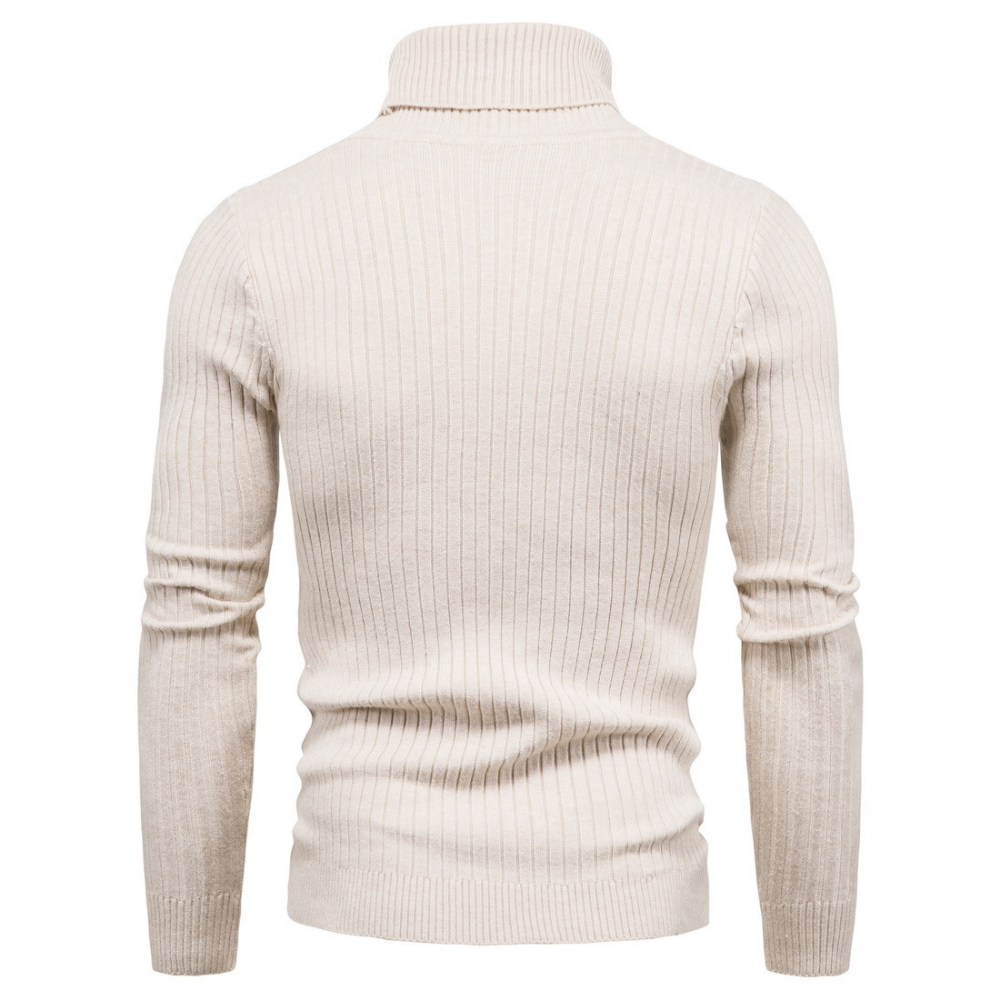 Fashion Sweater Men Sweater Slim Pullover Knitted Sweater - Image 3