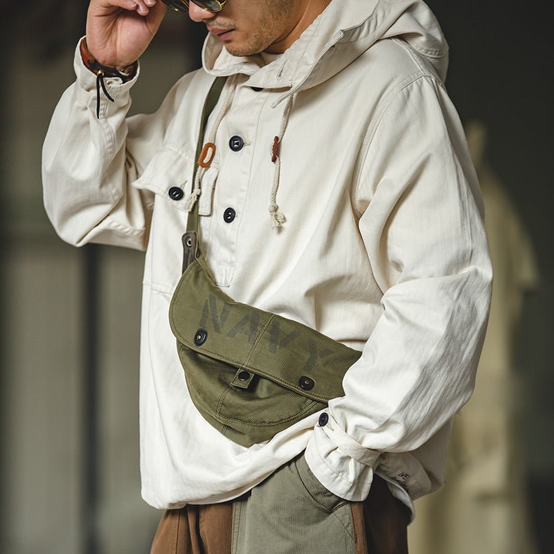 Hoodie Sweatshirt With Rope Hip Hop Coat Loose - Image 4