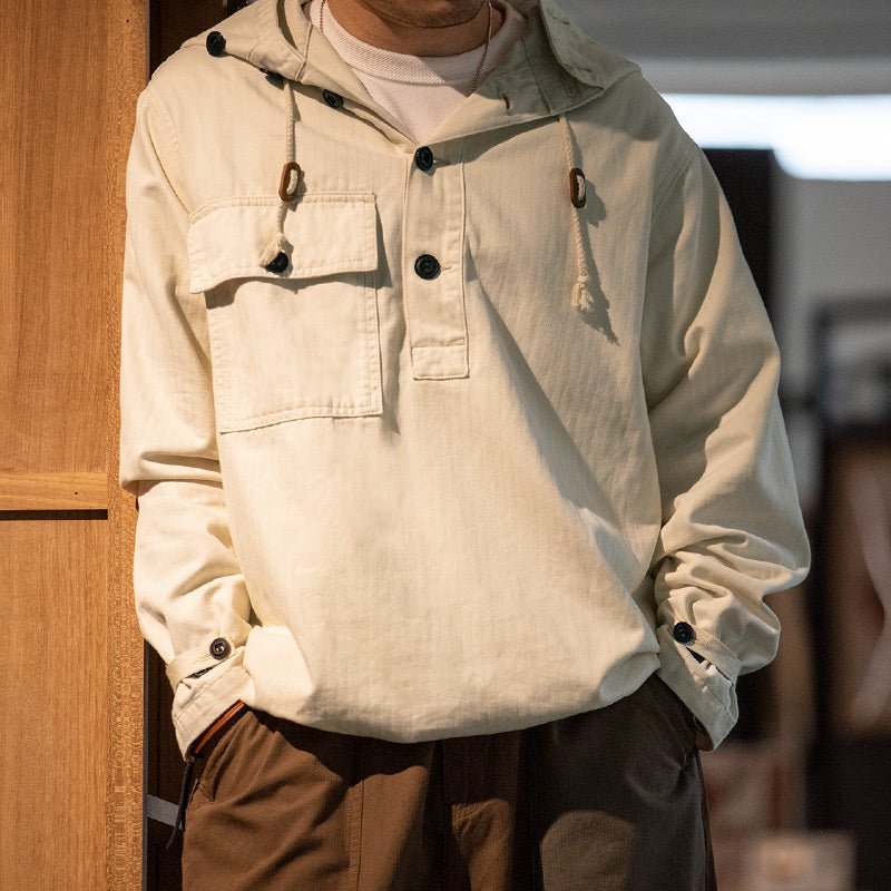 Hoodie Sweatshirt With Rope Hip Hop Coat Loose - Image 5