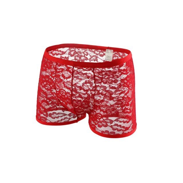 Lace Sexy Shorts Boxer Breathable Underpants - Image 9