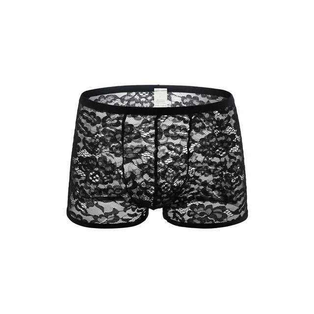 Lace Sexy Shorts Boxer Breathable Underpants - Image 10