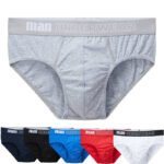 Men Briefs Cotton Comfortable Slip Breathable