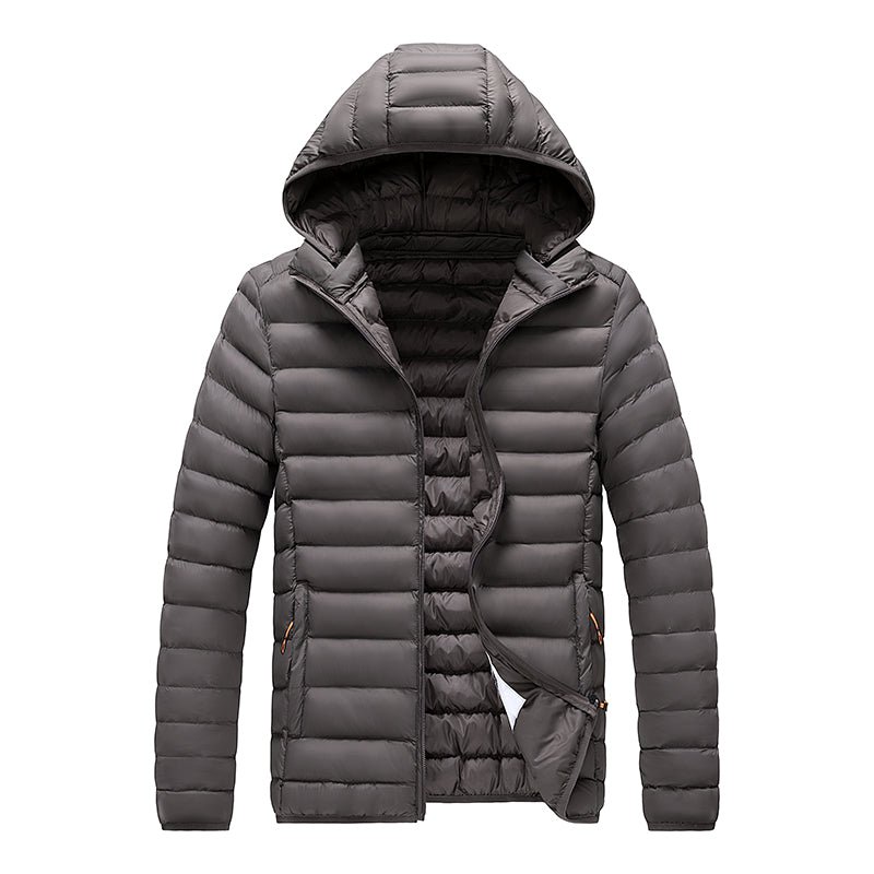 Men Hooded Casual Outwear Jacket Coat - Image 13