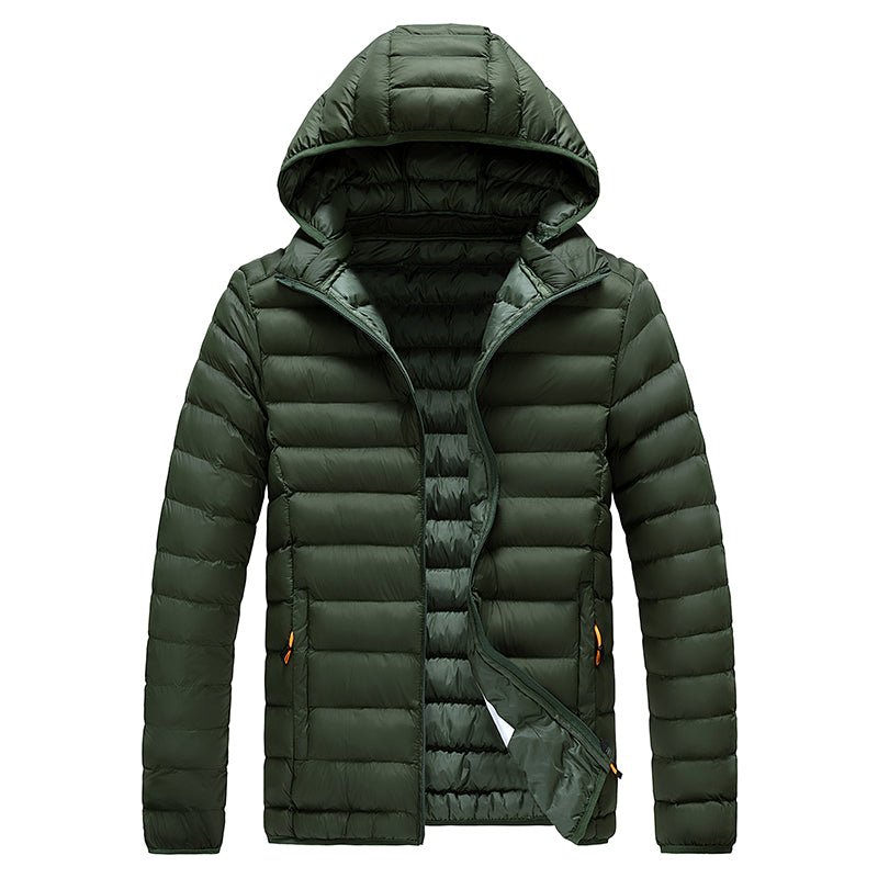 Men Hooded Casual Outwear Jacket Coat - Image 14