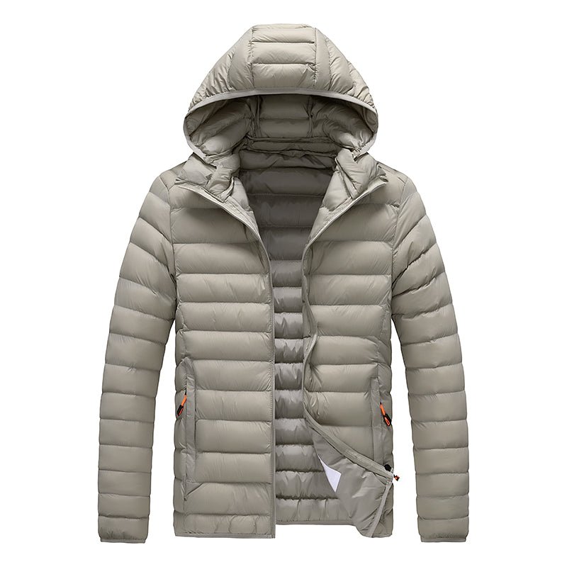 Men Hooded Casual Outwear Jacket Coat - Image 6