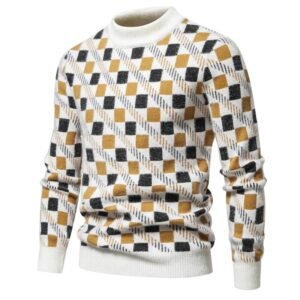 Men Thick Warm Pullover Knitting Sweater