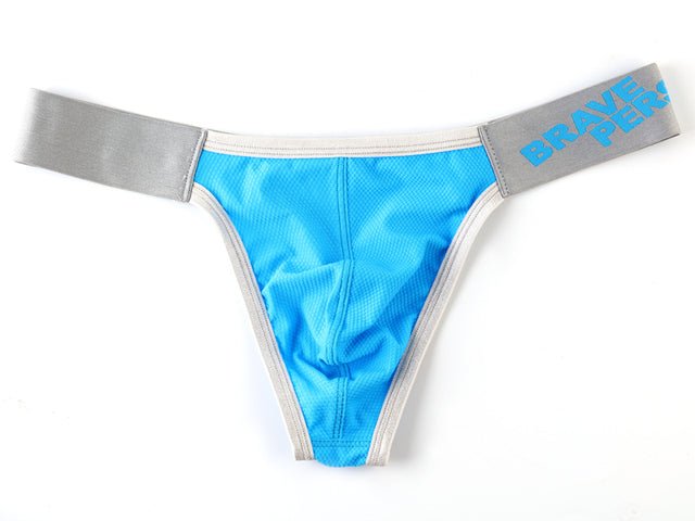 Men Thongs G Strings Nylon Sexy Underwear Briefs - Image 8