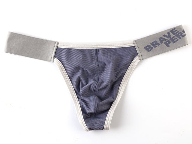 Men Thongs G Strings Nylon Sexy Underwear Briefs - Image 9