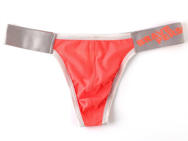 Men Thongs G Strings Nylon Sexy Underwear Briefs - Image 10