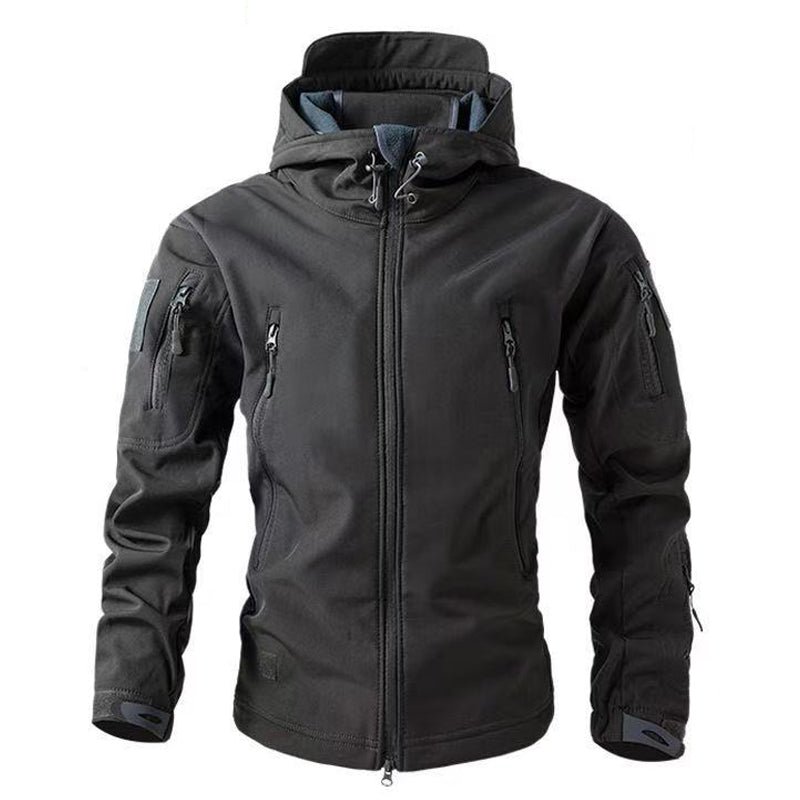 Men Winter Autumn Softshell Fleece Jackets