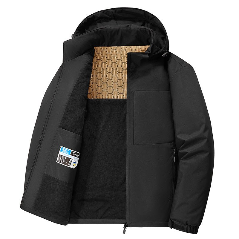 Men Winter SoftShell Tactical Waterproof Jackets - Image 8
