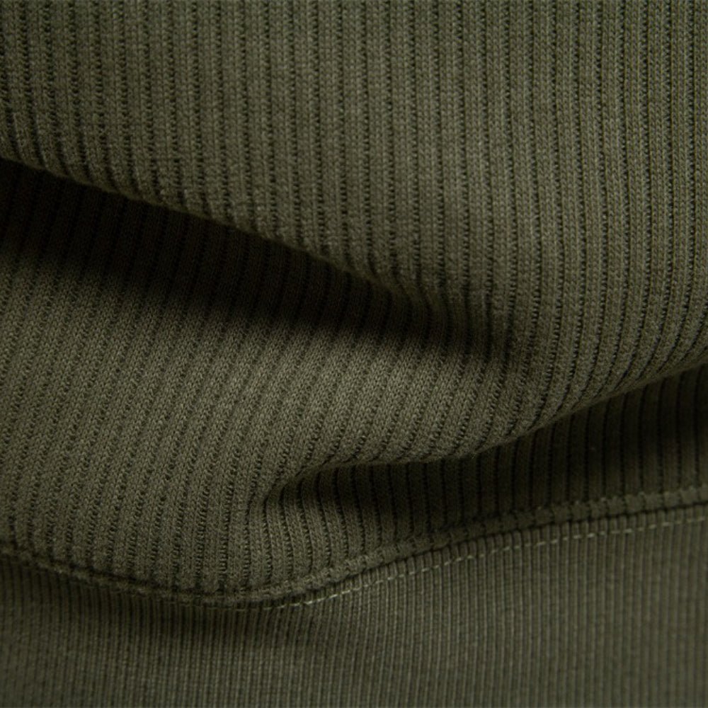 Men Winter Thermal Sweater Cotton Zipper Top - Image 8