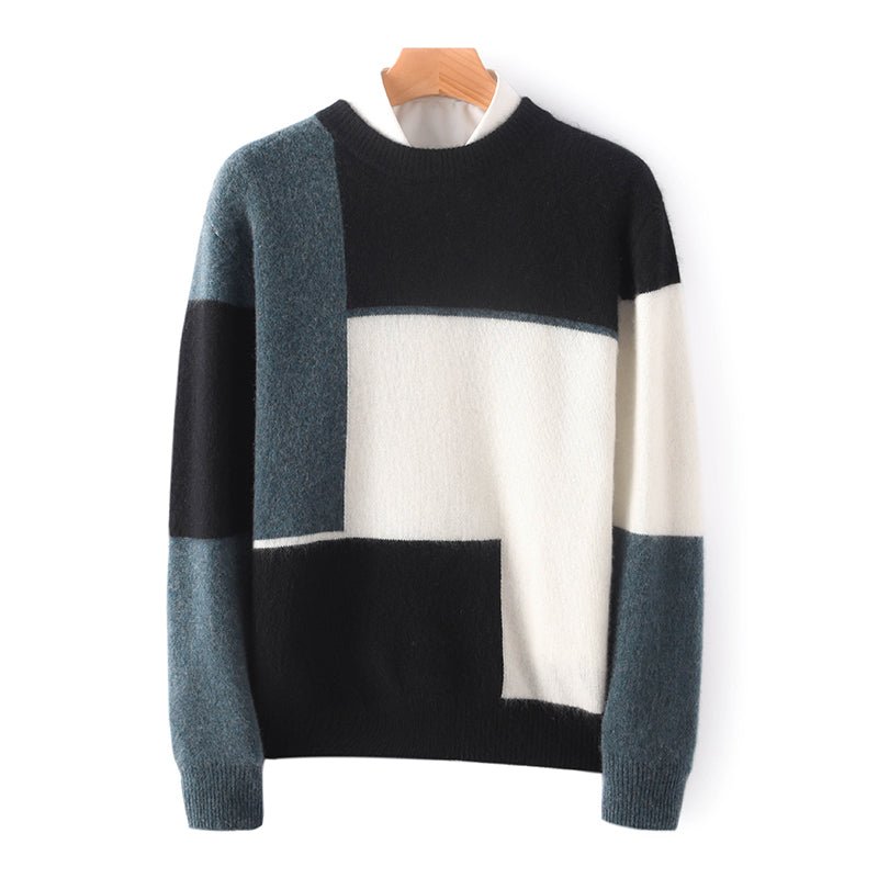 Merino Wool Pullover Sweater For Men - Image 4