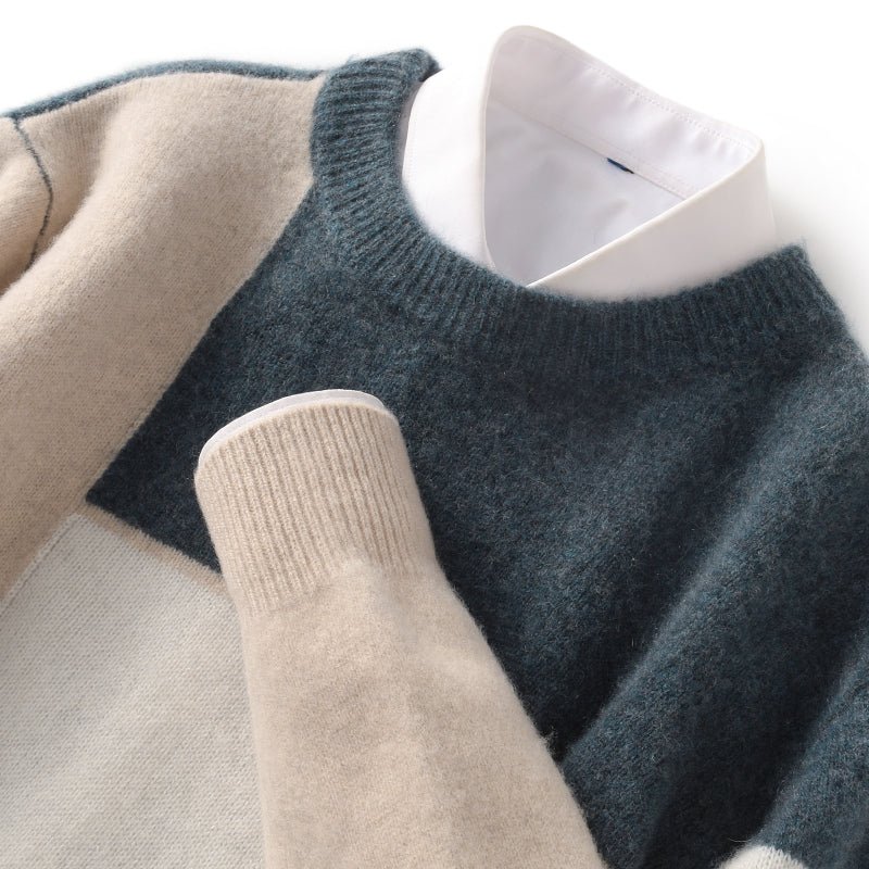 Merino Wool Pullover Sweater For Men - Image 11