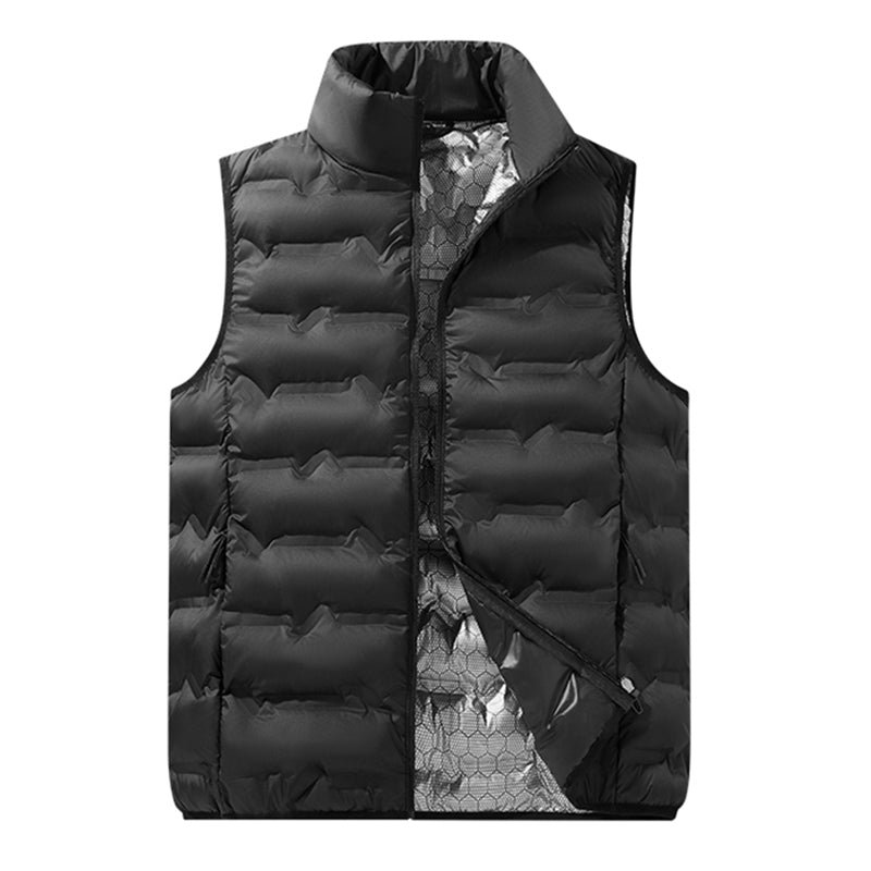 Stylish warm waistcoat vest combines comfort - Image 5
