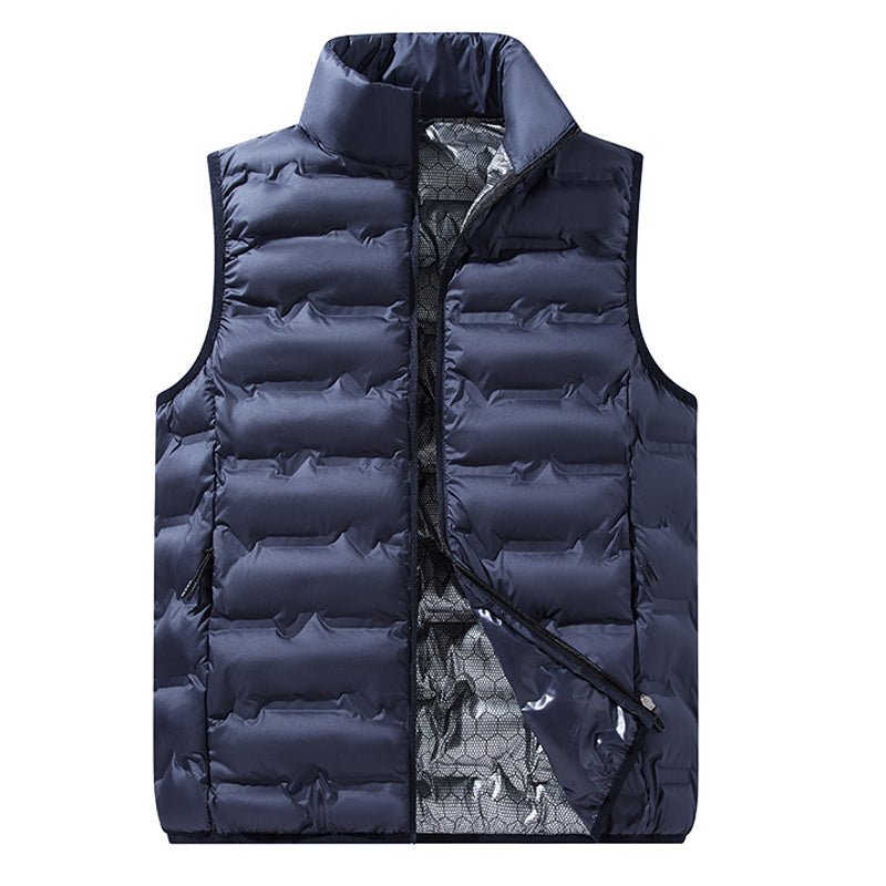 Stylish warm waistcoat vest combines comfort - Image 6