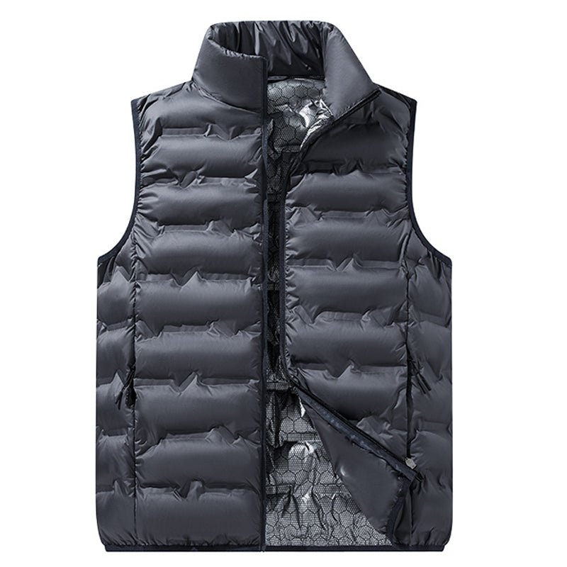 Stylish warm waistcoat vest combines comfort - Image 7