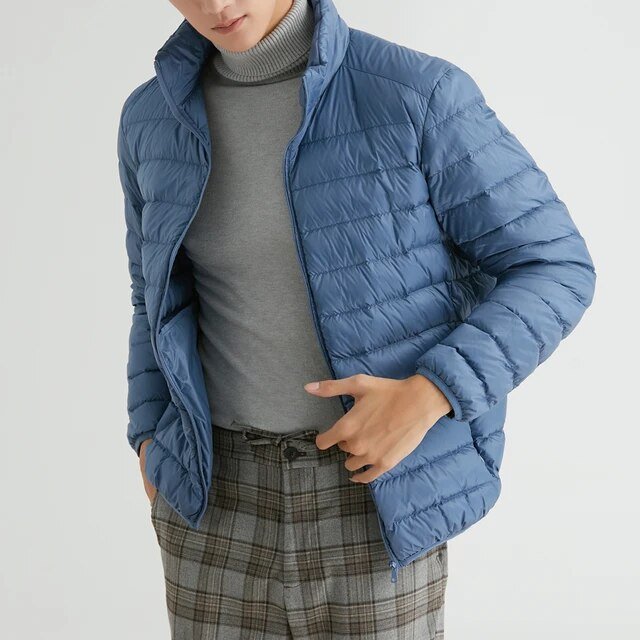 Ultra Light Autumn Winter Man 90% Duck Down Jacket - Image 3