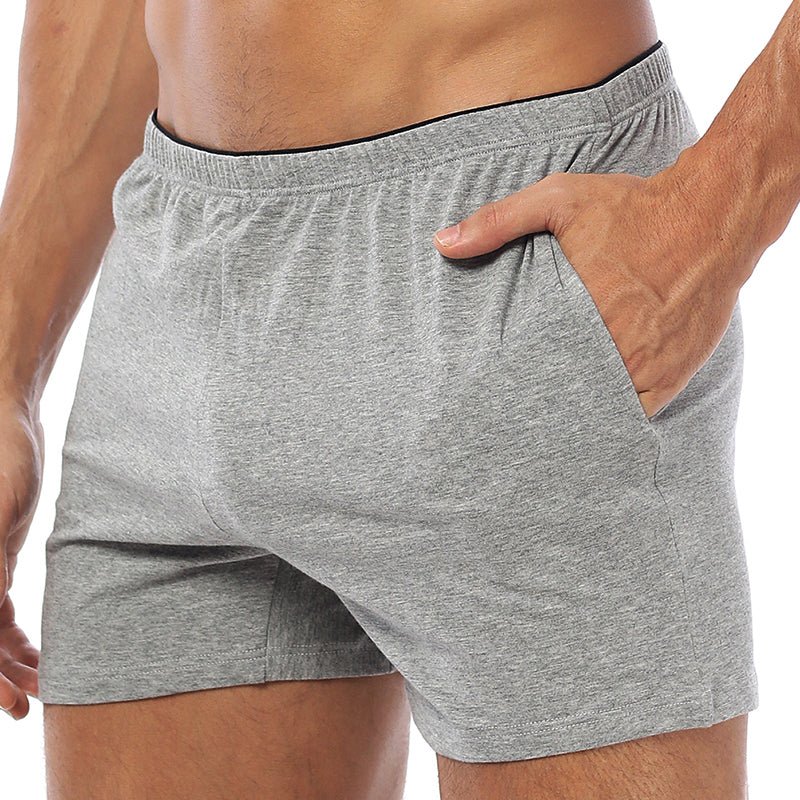 Cotton Underwear Boxer Shorts With Pocket - Image 2