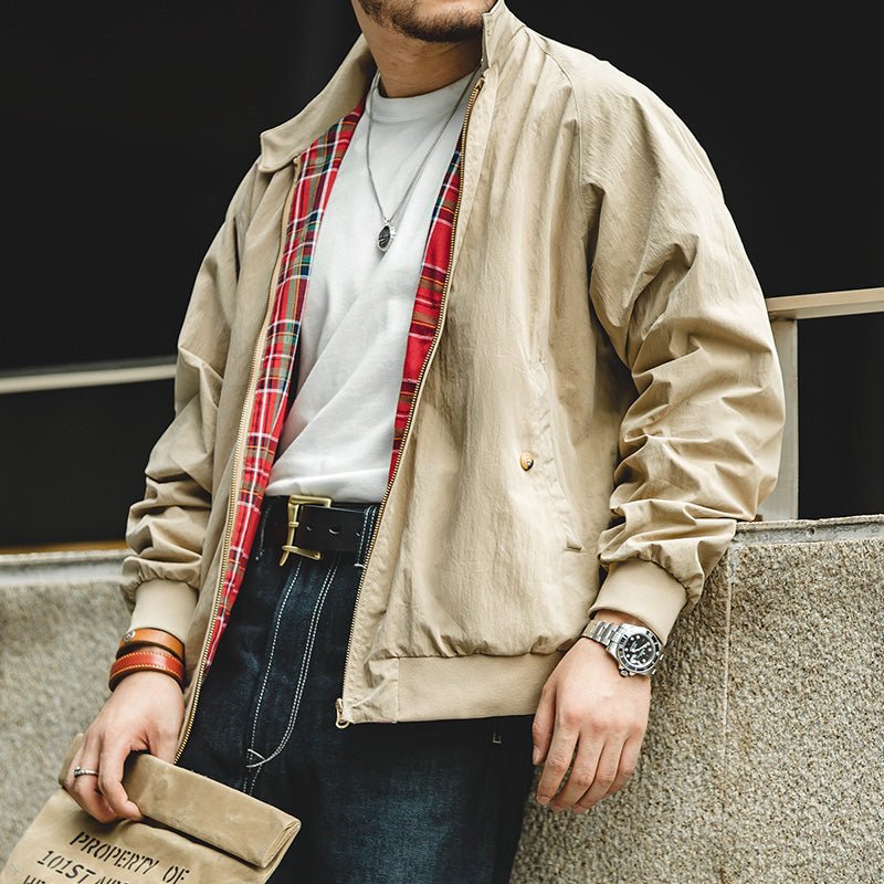 Vintage Jackets Men Retro Work Coat - Image 10