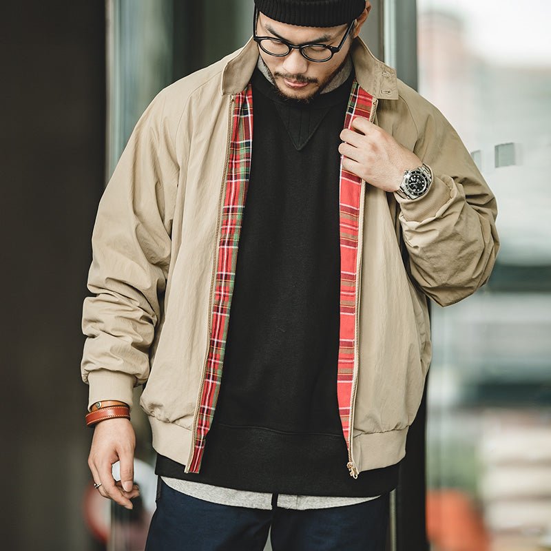 Vintage Jackets Men Retro Work Coat - Image 4