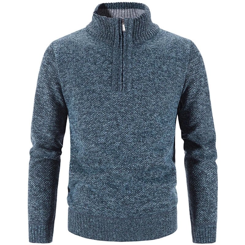 Warm Pullover Quality Male Slim Knitted Wool Sweaters - Image 6
