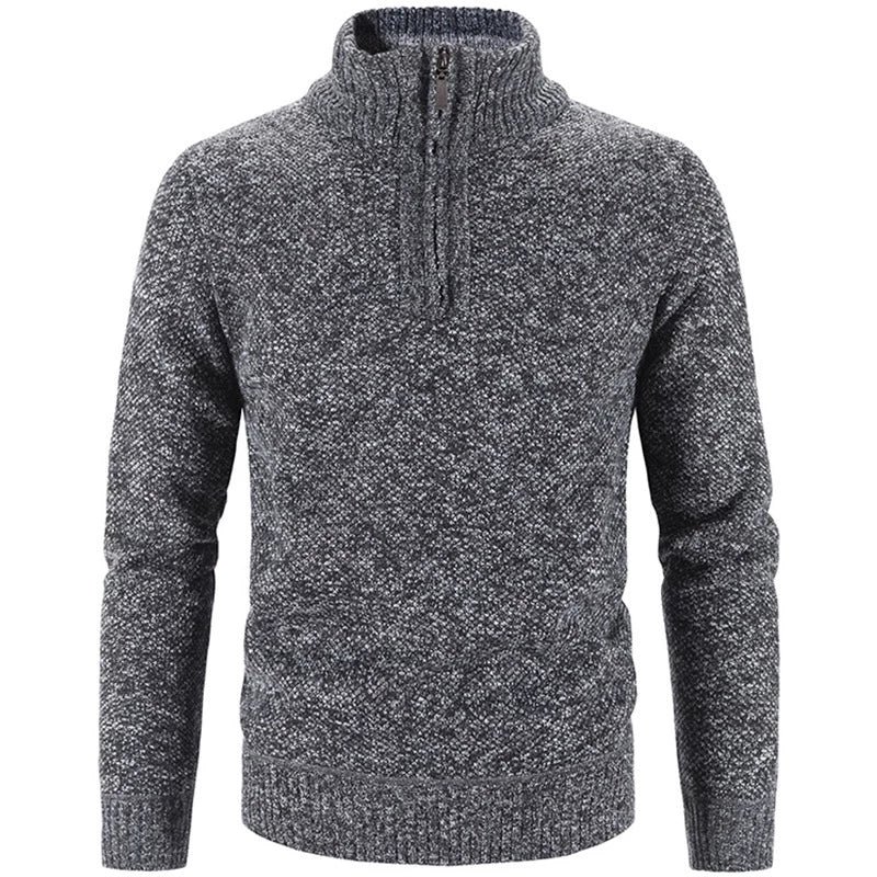 Warm Pullover Quality Male Slim Knitted Wool Sweaters - Image 7