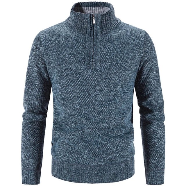 Warm Pullover Quality Male Slim Knitted Wool Sweaters - Image 8