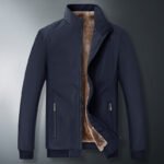 Winter Fleece Jackets For Men Parkas Overcoats