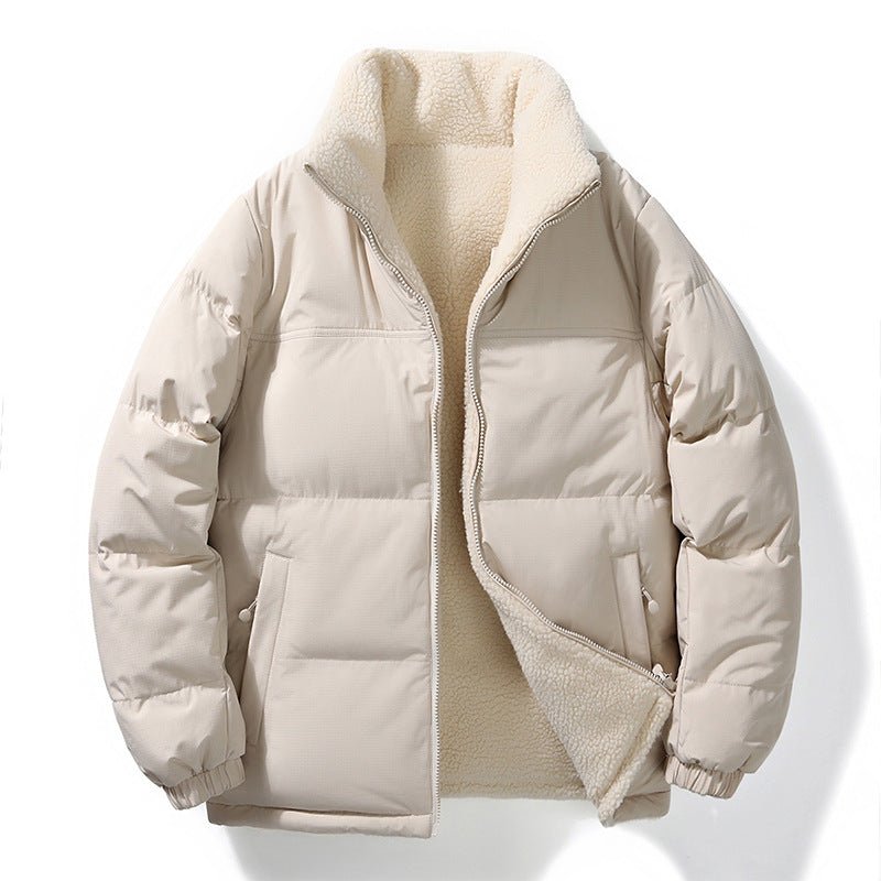 Winter Men's Parkas Double Sided Jacket - Image 4