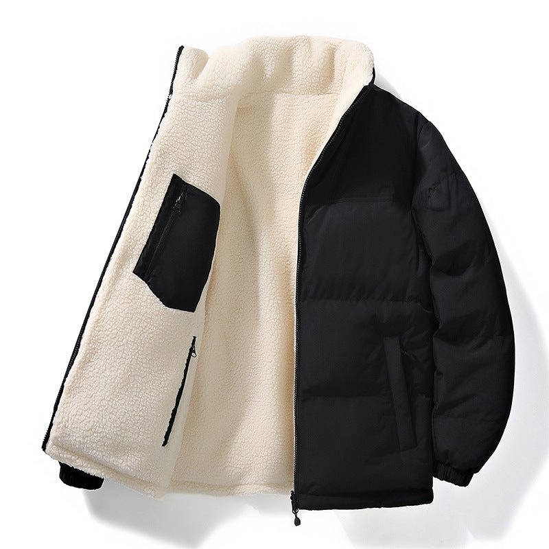 Winter Men's Parkas Double Sided Jacket - Image 6