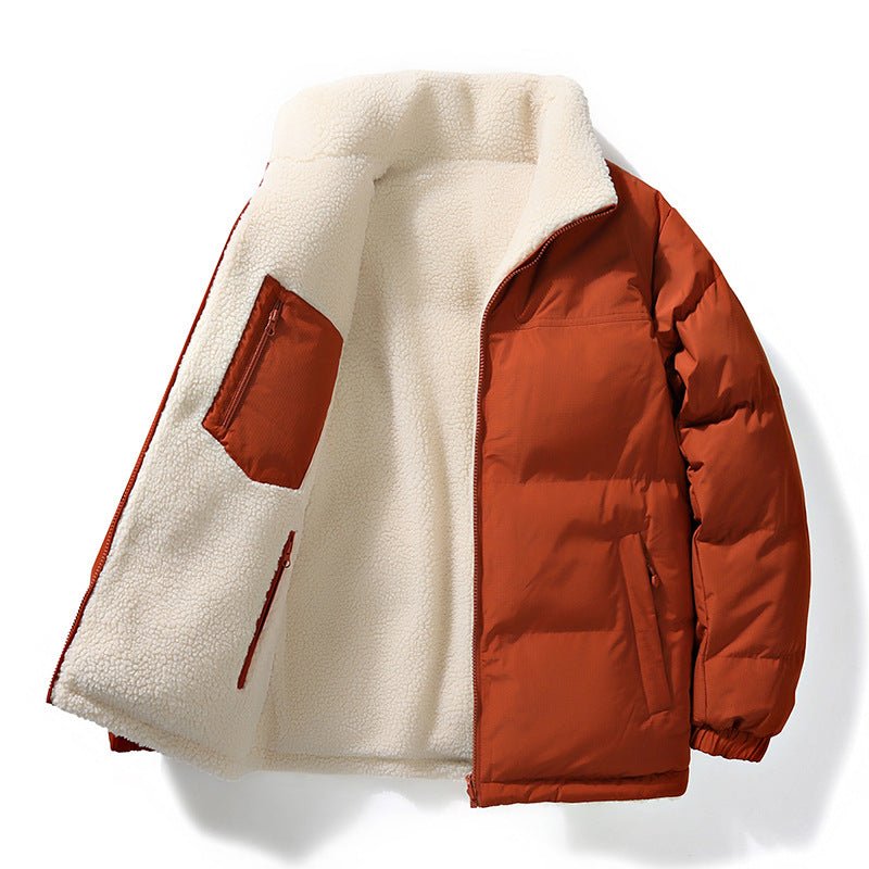 Winter Men's Parkas Double Sided Jacket - Image 8