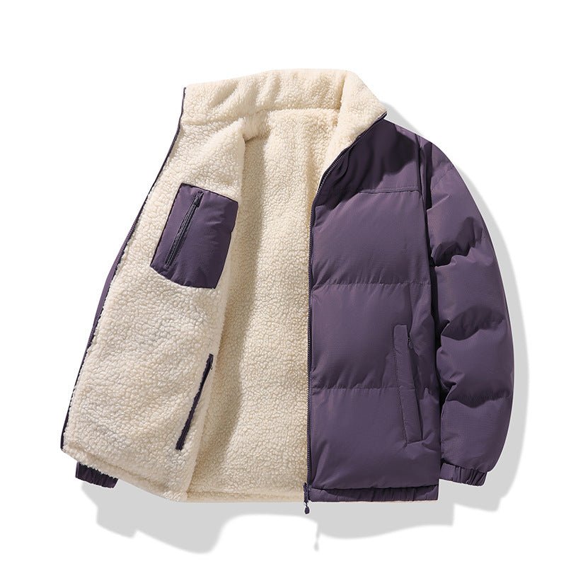 Winter Men's Parkas Double Sided Jacket - Image 13