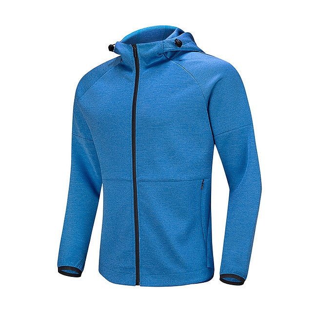Workout Coat Jogging Hooded Zipper Shirt Outdoor Outfits - Image 7