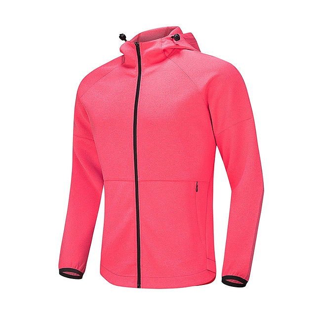 Workout Coat Jogging Hooded Zipper Shirt Outdoor Outfits - Image 8